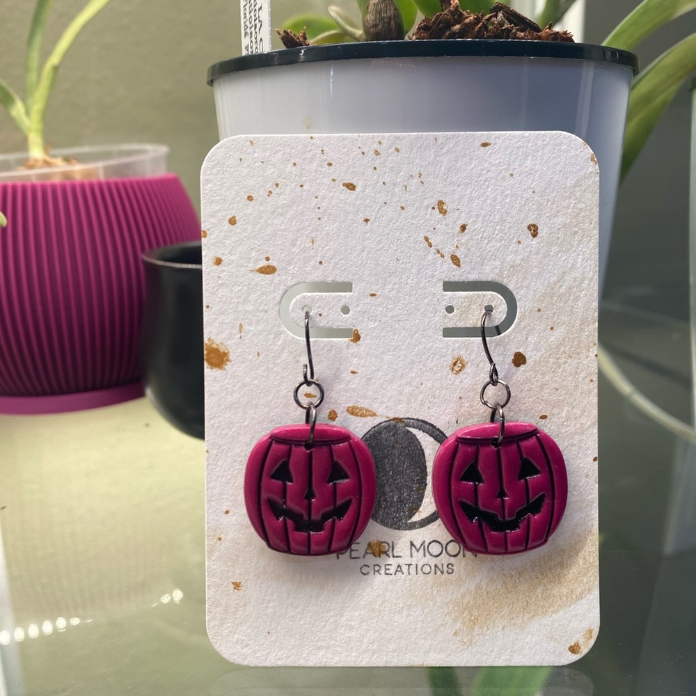 Jack O Lantern Earrings